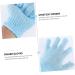 Beaupretty Exfoliating Bath Gloves - 2 Pairs Cotton Shower Towel for Dead Skin Removal & Body Scrub - Women's Exfoliating Gloves - International Shipping Available - Buy Online on GoSupps.com