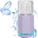 Portable Automatic Contact Lens Cleaner - Best Soft & Rigid Lens Cleaning Tool (Violet) | International Shipping - Buy Online on GoSupps.com