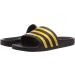 adidas Unisex Adilette Aqua Slides Sandal - Core Black/Gold Metallic - Size 9 Women/8 Men - Buy Online on GoSupps.com