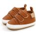 MK MATT KEELY Baby Girl Anti-Slip Soft PU Leather Sneakers 6-12 Months Brown - Style2 - Buy Online on GoSupps.com