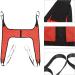 HNYG Hoyer Lift Sling Four Point Support Shower Sling with Commode Cutout for Elderly and Disabled Transfer Sling for Bariatric Home or Medical Use - Buy Online on GoSupps.com