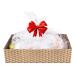 Star Online Christmas Hamper Kit Make Your Own Empty Gift Box with Ribbon Tissue & Cello Wrap Large/Medium Perfect For Personalised Gifts (Medium)