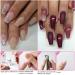 Magic Armor 504 PCs Coffin Nail Tips - Full Cover Acrylic Nails with Glue 10 Sizes Clear Ballerina Style Includes Nail Files & Clipper - Perfect for International Shipping - Buy Online on GoSupps.com