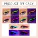 For Eyes | 8 Colors Luminescent Makeup - Waterproof Eyeliner with Long Lasting Wear - For Outdoor Events Daily Use Parties Nights Out Home Travel Weddings Work Women and Girls - Buy Online on GoSupps.com