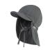 Sterntaler peaked cap with neck protection Musselin with a tie made of cotton - peaked cap unisex with neck protection protects the head in front of the sun - sun cap baby uv 50+ 47 matt green