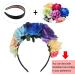 SIQUK 14-Piece Satin Headbands - Colorful 1 inch DIY Craft Headbands for Women and Girls - Buy Online on GoSupps.com