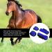 Horse Legguard PU Material Thickened Horse Legguard Horse Legguard Legguard Leg Inner Pad for Horse (Set of Medium) set of medium Blue - Buy Online on GoSupps.com