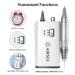 AIRSEE Rechargeable 30000RPM Electric Nail Drill Professional Portable E File Machine for Acrylic Nails Natural Extension Gel Nails Polish Cuticle, Cordless High Speed for Salon Use or Home DIY White A Ns 2036 White - Buy Online on GoSupps.com