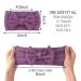 8PCS Baby Nylon Headbands Hair Bows for Baby Girls | Newborn to 12 Months - Buy Online on GoSupps.com