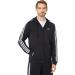 adidas Men's Essentials Fleece 3-Stripes Full-Zip Hoodie - Large Black - Buy Online on GoSupps.com