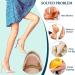 Heel Cushion Pads - Gel Heel Protectors & Grips for Loose Shoes | 4 Pairs (2 Beige + 2 Black) - Comfort & Fit for Men & Women - Buy Online on GoSupps.com
