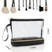 Ethereal Clear Small Makeup Bag for Purse | TSA Approved, Waterproof Toiletry Bag - Black Style 3 | Travel Cosmetic Bag for Women - Buy Online on GoSupps.com