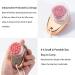 Beomeen 2 in 1 Facial Cleansing Exfoliating Brush - Ultra Fine Soft Bristles for Pore Deep Cleansing - Double Side Face Wash Scrub Brush - Gold - Buy Online on GoSupps.com