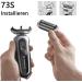 Replacement Cheese Heads for Brown Series 7 Men Tram 7020S 7085CC 7071CC 7075CC - Compatible with Poweka 73S Brush - Buy Online on GoSupps.com