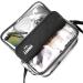Clear Stadium Approved Crossbody Shoulder Bag - Waterproof Transparent Purse for NFL, NCAA, BTS, PGA Events - Buy Online on GoSupps.com