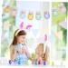 Warmhm Paper Easter Banner 3 Pcs Easter Flag Spring Baby Paper The Sign Easter Paper Bunting 17.5X10CMx3pcs Colorfulx3pcs - Buy Online on GoSupps.com