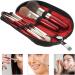 Beavorty 4 Sets makeup brush with bag applicator eyeshadow makeup brush for women makeup make up brush travel size kit for women makeup tool girl the face fabric lip brush - Buy Online on GoSupps.com