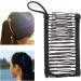 Banana Hair Clips Comfortable Fashion Vintage Clincher Comb Tool Simple 2 Pieces Durable for Girl for Thick Wavy Curly Hair (Black) - Buy Online on GoSupps.com