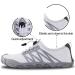 SEEKWAY Water Shoes - Quick-Dry Aqua Sock for Beach, Swim, Hiking - White, Size 8.5 Women/7.5 Men - Buy Online on GoSupps.com