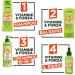 Garnier Fructis Vitamin & Forza Anti-Stain Fortifying Treatment for Hair Fragitres & Rubbing Objects Arcchie Formula with Hair Vitamins 10 Volts Stronger 125 ml - Buy Online on GoSupps.com
