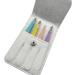 Smukdoo Professional 4 Piece Eyebrow Tweezers Set for Ingrown Hair Removal and Eyelash Extensions - Multi-Colored - Buy Online on GoSupps.com