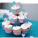 MonMon & Craft It's a Boy Cupcake Toppers - Baby Shower Cupcake Toppers - Boys 1st Birthday - Gender Reveal Party Cupcake Decorations - Blue Glitter 24 Pcs - Buy Online on GoSupps.com