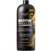 Biotin Shampoo with Keratin - Advanced Anti-Thinning Hair Growth & Repair Formula - Soothes Scalp with Tea Tree Oil & DHT Blockers - Strong Healthy Hair for Men & Women - 16 fl oz