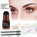 Eyebrow Stamp Stencil Kit (Black) - 10 Reusable Stencils, 2 Brushes - Waterproof Hairline Shadow Powder - Buy Online on GoSupps.com