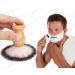 Solid Wood Handle Shaving Brush | Soft Bristles Beard Care Razor Brush for Wet Shaving with Cream & Soap - Skin-Friendly - Buy Online on GoSupps.com