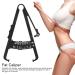 Body Fat Measuring Slide | Unisex Skin Fold Caliper | Accurate Body Fat Tester in Black Plastic - Buy Online on GoSupps.com