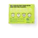 Hand Blocks Mint & Grapefruit Natural Soap Bars - Cold Processed, Plastic Palm, SLS, SLES & Paraben Free - Buy Online on GoSupps.com
