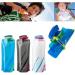 Yomaris Unisex 700ml Foldable Water Bottle Set of 3 | CE & RoHS Certified | Collapsible & Reusable for Hiking Adventure & Travel - Buy Online on GoSupps.com