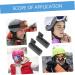 Minkissy Helmet Mask Hooks | Ski & Bicycle Helmet Mask Holder | Durable Mask Clips & Ear Protectors for Outdoor Use - Buy Online on GoSupps.com