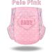 LittleForBig Adult Printed Diaper 10 Pieces - Blushing Baby Pale Pink(Medium 71-96 CM) - Buy Online on GoSupps.com