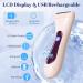 Buqikma Bikini Razors for Women - 3 in 1 Electric Shaver & Bikini Trimmer IPX7 Waterproof Painless Hair Removal for Legs & Arms - Pink - Buy Online on GoSupps.com
