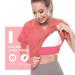 High-Up Correction Back Support for Men & Women | Adjustable Pain Relief Straightener - Rose Red - Buy Online on GoSupps.com