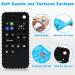 KPBLIS Baby Teether Toys - 2 Pcs Remote Control & Phone Shaped Silicone Teethers for Babies 6-12 Months - Early Educational Sensory Toy - Black - Buy Online on GoSupps.com