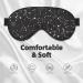 Starry Constellation Eye Mask - Adjustable Soft Blocking Sleeping Face Mask for Unisex | International Shipping Available - Buy Online on GoSupps.com