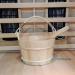 6L Wooden Sauna Bucket with Sauna Ladle Set Sauna Bucket Water Bucket Sauna Spa Accessories - Buy Online on GoSupps.com