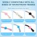 Anti-Slip Glasses Ear Hooks - 24 Pairs Silicone Ear Pillows for Secure Fit - Buy Online on GoSupps.com