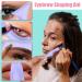 Eyeliner Stencils Aid 2 Pcs Silicone Eyeliner Tool Eyeliner Applicator Tool for Eyelash Lipstick Eyeliner (Purple) - Buy Online on GoSupps.com