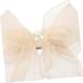 Beaupretty Bow Flower Mesh Lace Hairpin Hair Accessories The Flowers Metal Hair Ring Girl - Buy Online on GoSupps.com