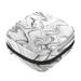 Marble Sanitary Napkin Storage Bag Menstrual Pad Bag Portable Nylon Oxford Cloth Menstrual Cup Pouch with Zipper for Teen Girls Women Ladies Multicoloured 07