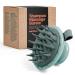 Imperio scalp massage brush to stimulate hair growth - Premium Scalp Massager for circulatory -promoting head massage - application in dry & wet hair (MINT) green