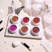 Mirror Chrome Nail Powder Set - 6 Metallic Rose Gold Shades with Sponge Sticks for Nail Art - 1g/Jar G-Orange - Buy Online on GoSupps.com