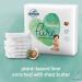 Pampers Pure Protection Size 1 Diapers - 132 Count, Hypoallergenic & Unscented - Enormous Pack - Buy Online on GoSupps.com