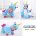 Doladola Baby Unicorn Flannel Romper | Toddler's Jumpsuit 18-24 Months | Blue - Buy Online on GoSupps.com