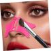 Angoily Eyeliner Eyeshadow Reusable Eyeliner Tool Silicone Eyeliner Stencils Eye Protection Nose - Buy Online on GoSupps.com