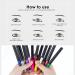 HISUNBEN Matte Liquid Eyeliner Neon Rainbow Colorful Eyeliner Pencil Waterproof Long Lasting Smudge Resistant Eye Liners Makeup Gift for Women Light Pink - Buy Online on GoSupps.com