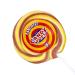 Banoffee Pie XL Large Wheel Lollies - Swirl Lollipops - Party Favour - Sweets - Rock Candy 75g 4 Inch Diameter 9 Inch Length (X 3)